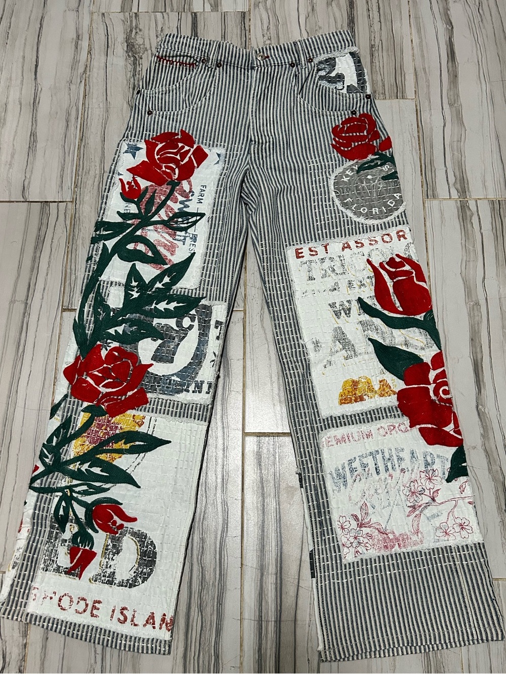 NWT Free People We The Free Lost & Found Boyfriend Jeans in Secret Getaway - Picture 6 of 16